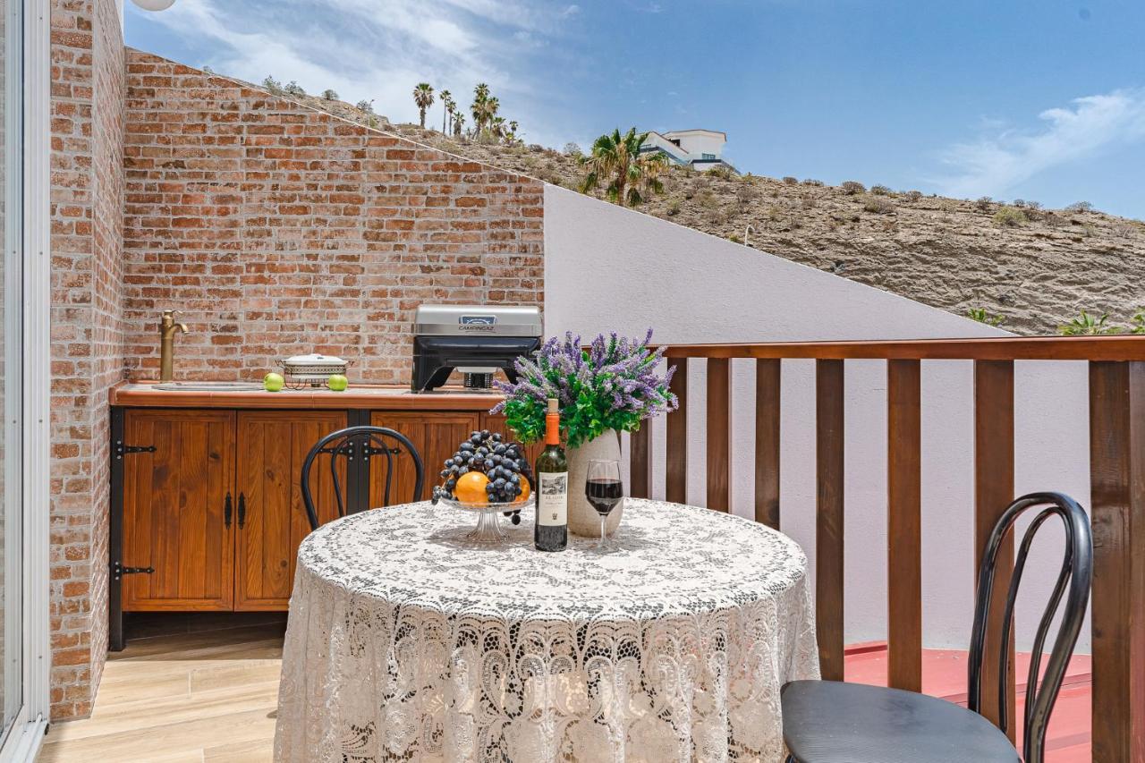 Bungalow Private Pool Bbq Air Conditioning Stunning Ocean View Costa Adeje  Exterior photo