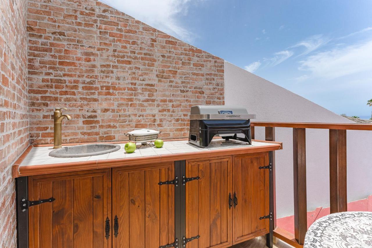 Bungalow Private Pool Bbq Air Conditioning Stunning Ocean View Costa Adeje  Exterior photo
