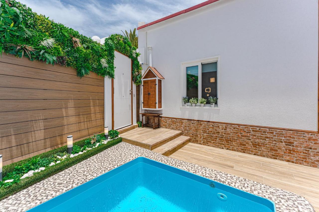 Bungalow Private Pool Bbq Air Conditioning Stunning Ocean View Costa Adeje  Exterior photo