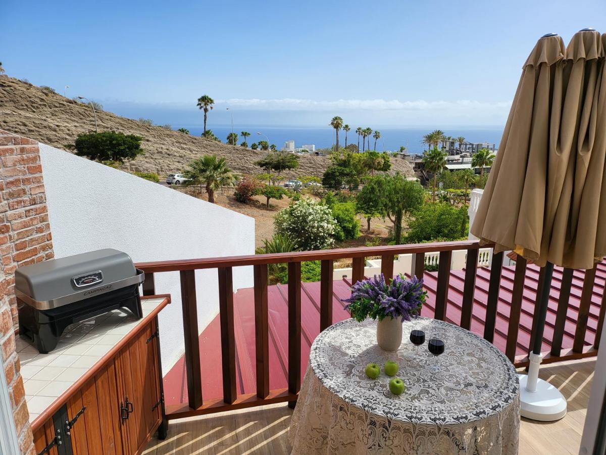 Bungalow Private Pool Bbq Air Conditioning Stunning Ocean View Costa Adeje  Exterior photo